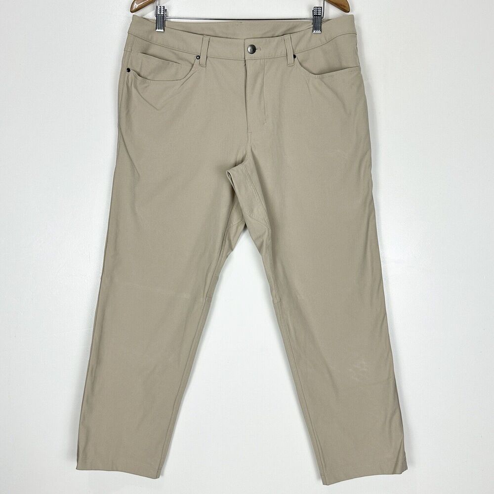 Lululemon ABC Pant Classic Warpstreme Trench Size 36X27.5" M5968S
